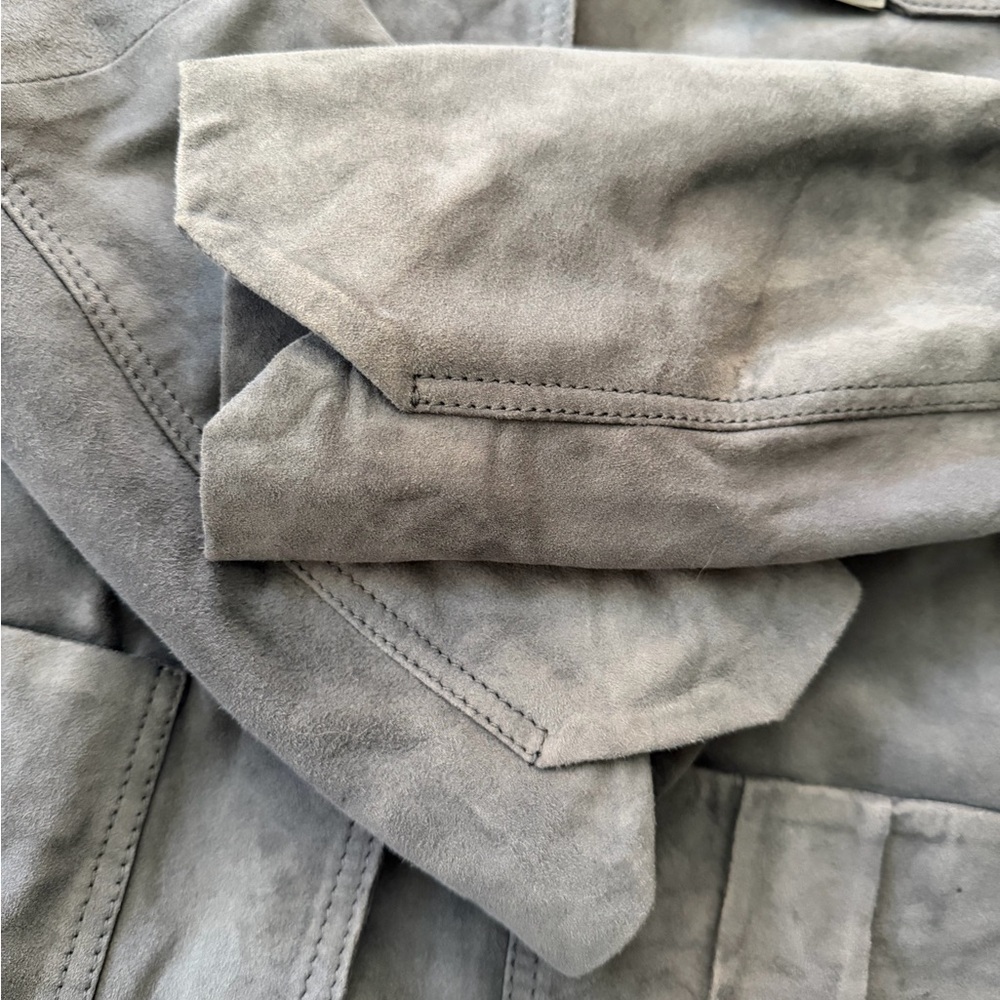 Zadig & Voltaire Laron 100% Suede Jacket NWT ~ Size XS ~ Retail $848 - Picture 4 of 13